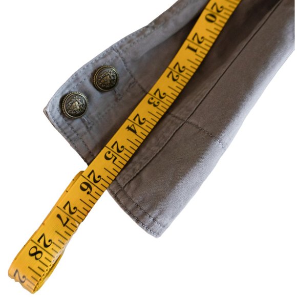 Juicy Couture Gray Military Style Jacket Size Medium Peacoat / Short Coat - Picture 15 of 16